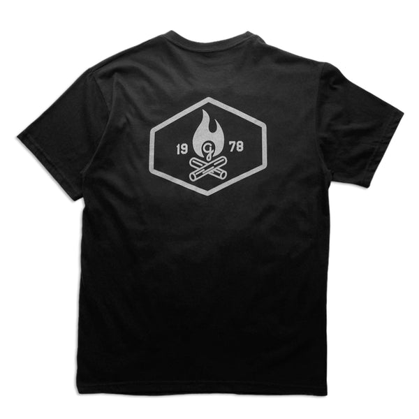 Campfire T shirt - black