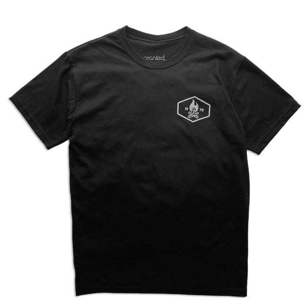 Campfire T shirt - black