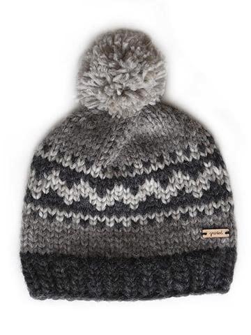 Oak Motif Toque - Grey