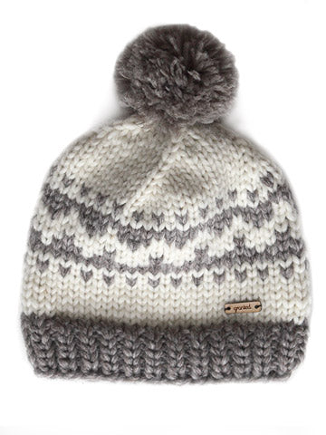 Oak Motif Toque - White