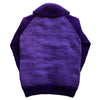 Stadium Cable Knit Zip - Lavender